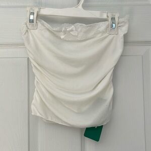 White SHEIN Tube Top